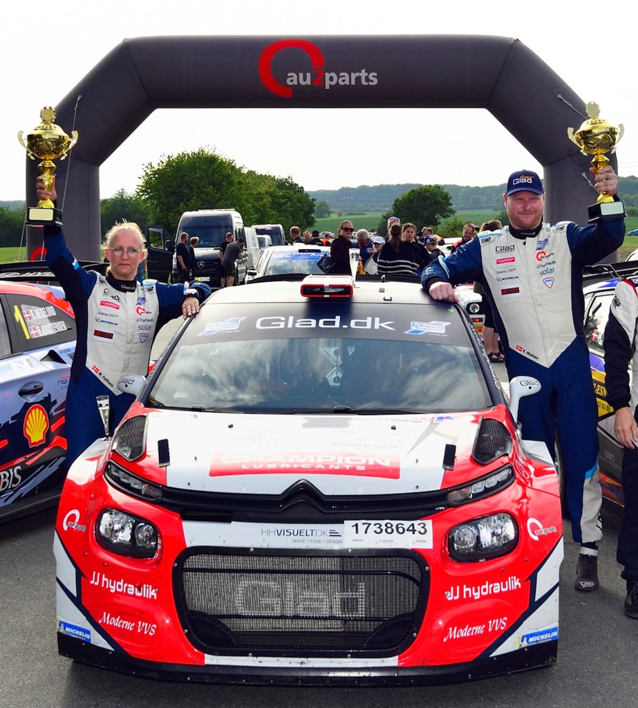 Kenneth Madsen og Mette Felthaus har vundet alle årets tre rallyer.
(Foto: Michael Eisenberg)